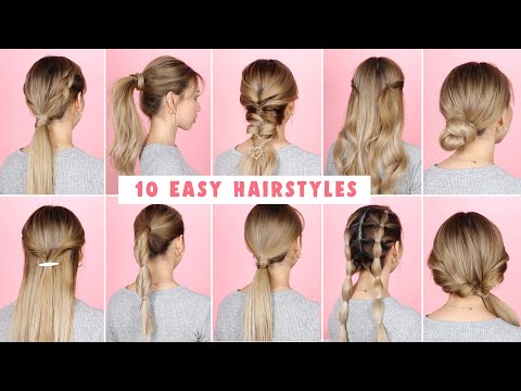 긴머리 쉬운 헤어스타일 모음 (Hair Styles Easy Long Hair)