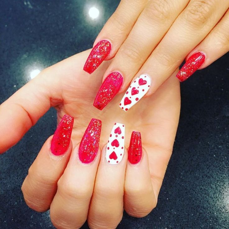 발렌타인 네일 연장 디자인 추천
(Valentine nail extension design recommendations)