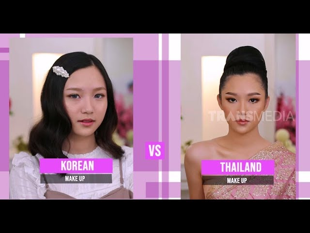 태국 메이크업 vs 한국 메이크업 비교
(Thai makeup vs Korean makeup comparison)