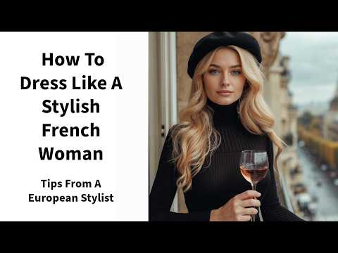 프랑스 패션 팁: 스타일리쉬하게
(French fashion tips: Stylishly)