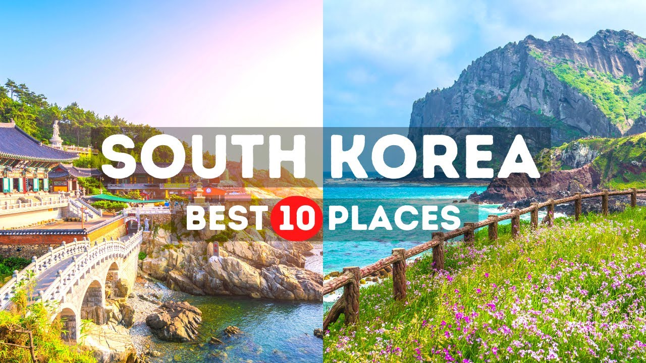 한국 여행 유튜브 최고의 장소들 (Korea tour Youtube best places)