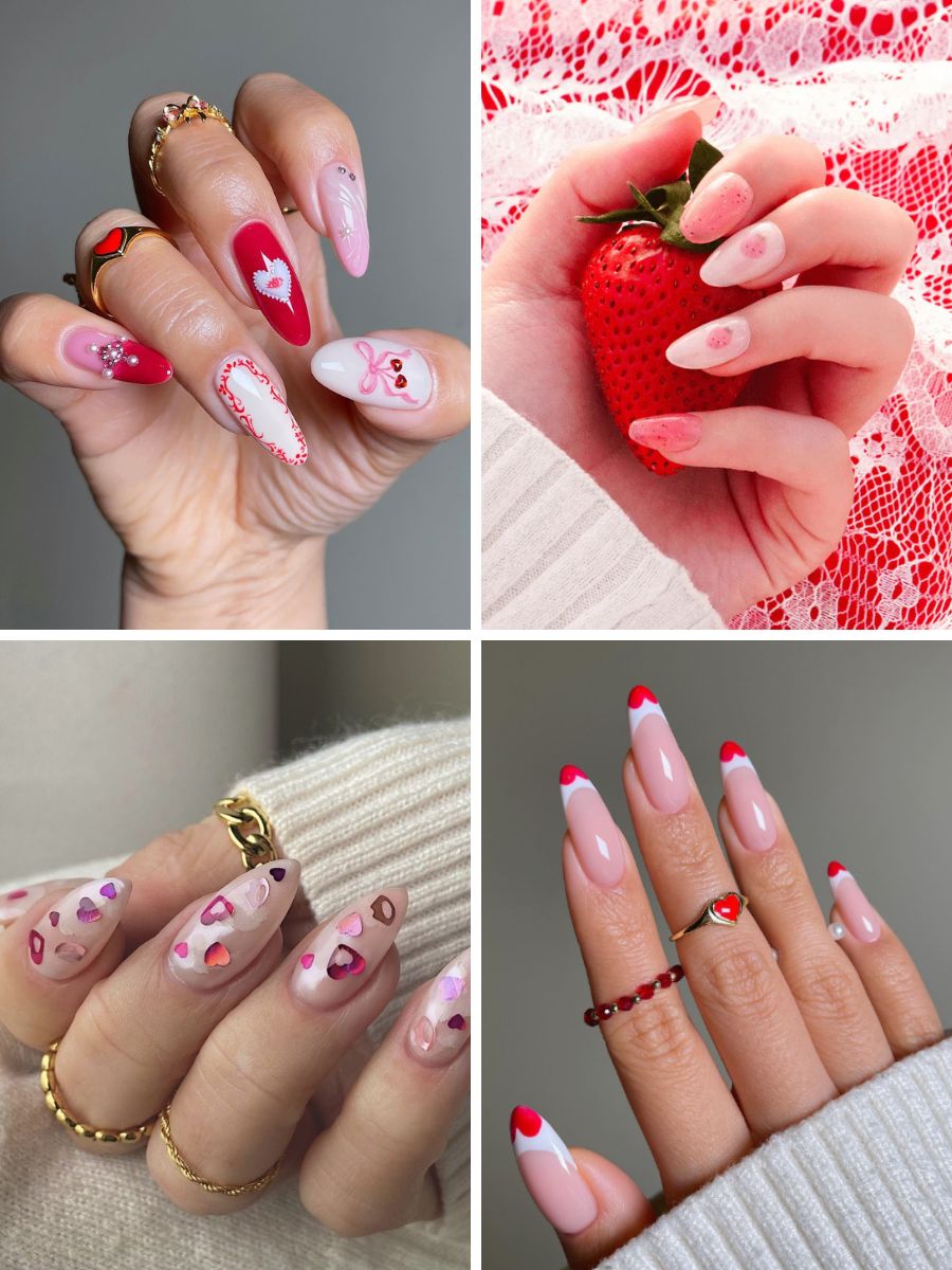 내 근처 발렌타인 네일 추천 (valentine’s nails near me)