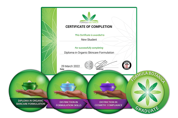 내추럴 스킨케어 디플로마 자격증 취득 과정
(Natural Skincare Diploma Certification Course)