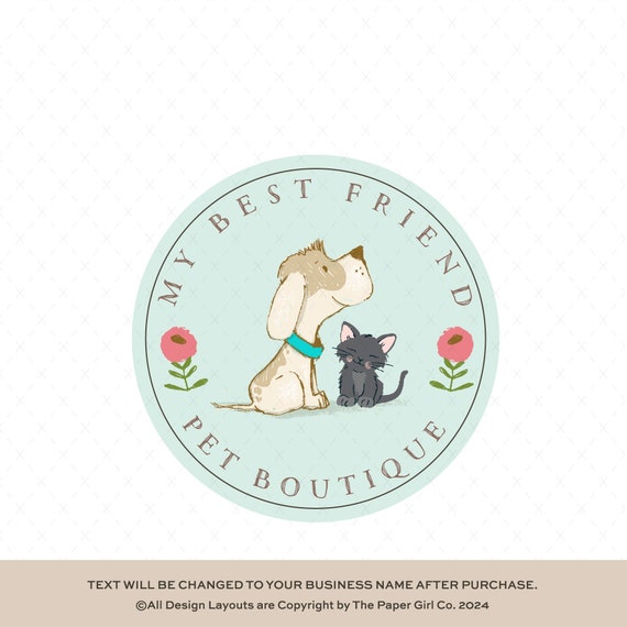 반려동물 미용 로고 디자인: 최고의 선택
(Pet grooming logos design: best choice)