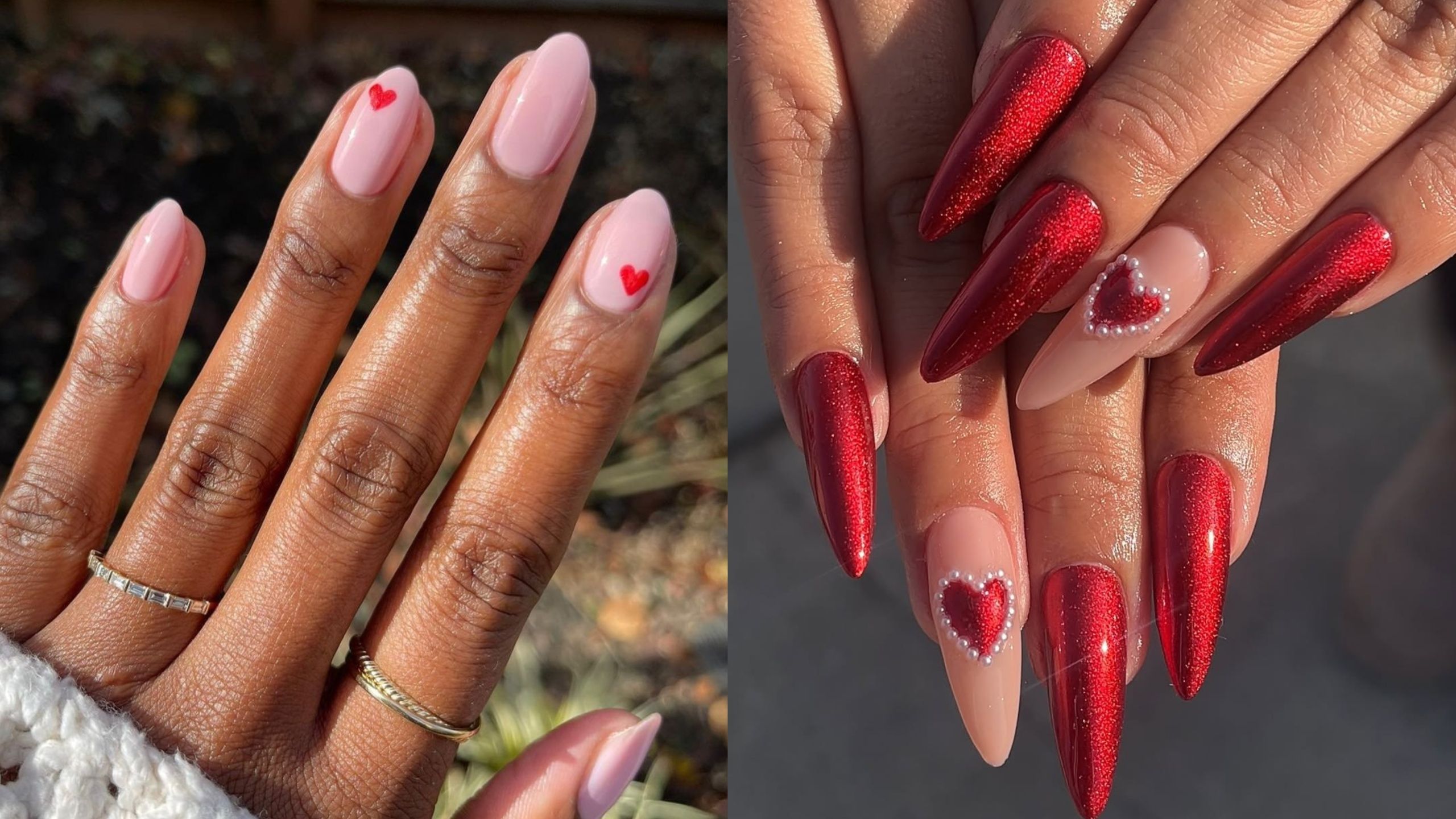 발렌타인 네일 딥 디자인 추천
(Valentine nail dip design recommendations)