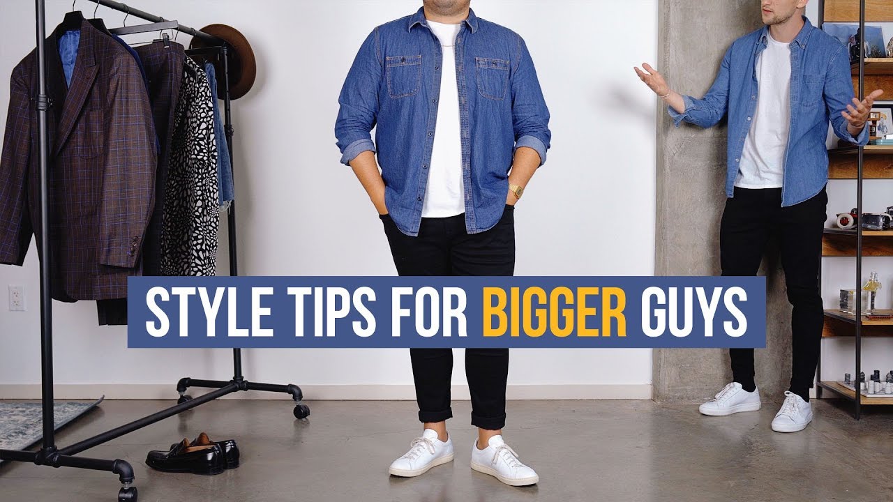 빅사이즈 남성 패션 팁 (Fashion tips for overweight guys)