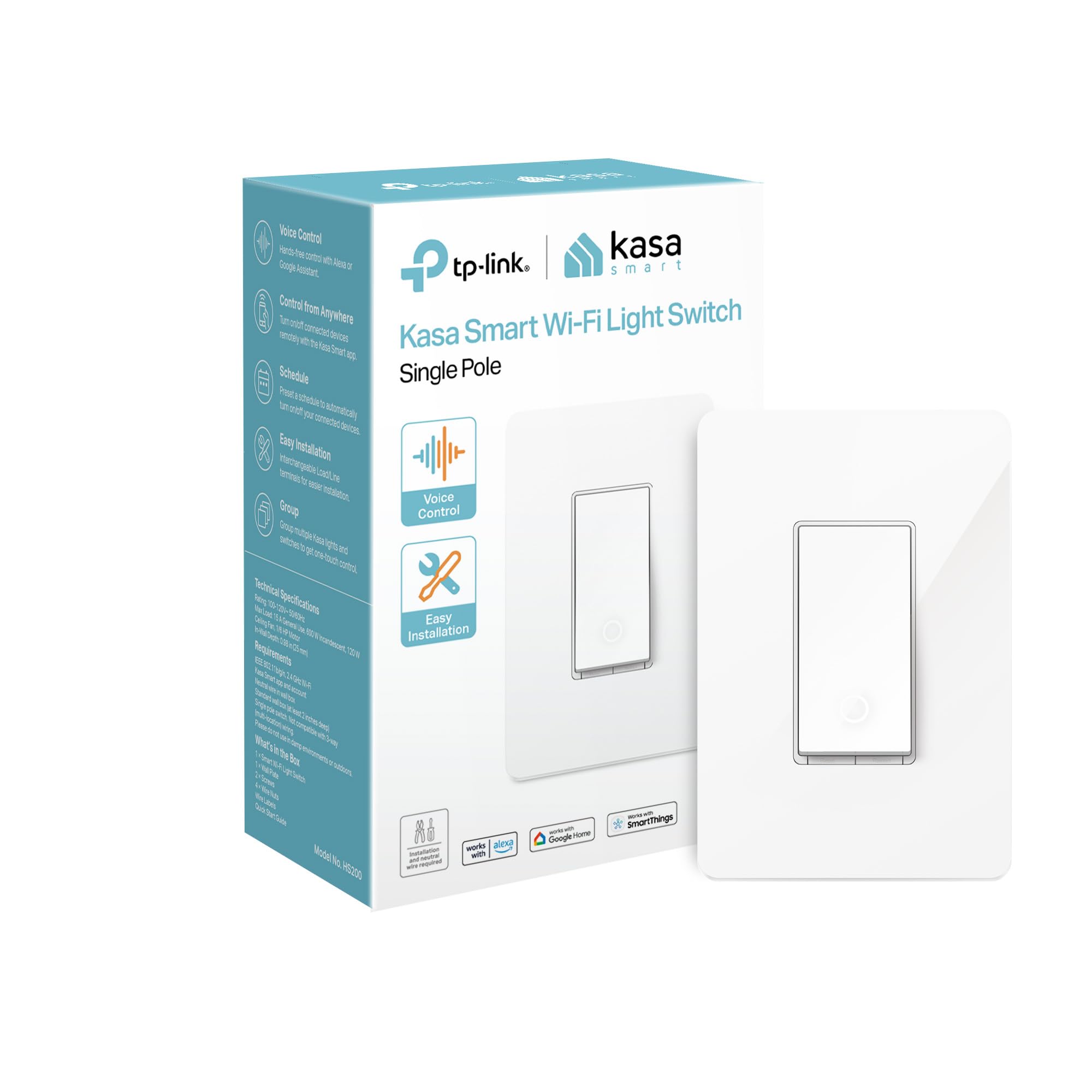 Kasa Smart Switch Light : $ 12.99에 대한 Smart Smart Smart