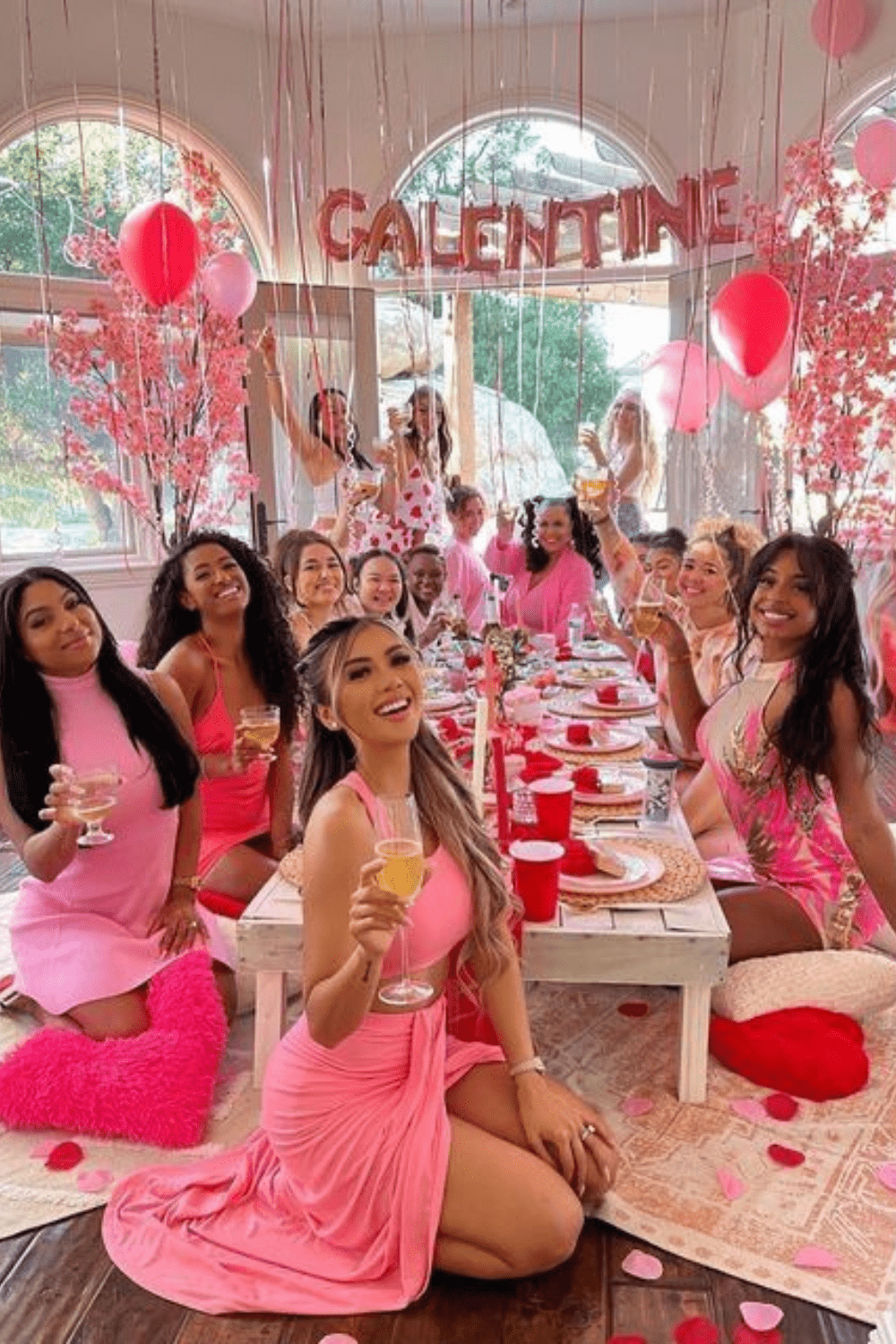 갤런타인 데이 파티 아이디어 모음
(Galentine’s Day party ideas collection)