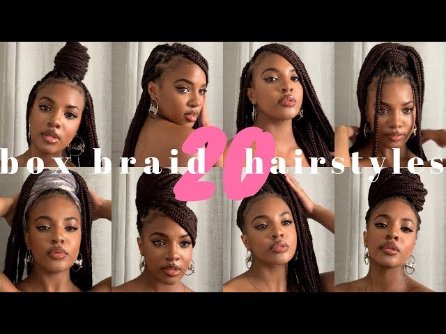 박스 브레이드 헤어스타일 아이디어
(bakseu bureideu heoeoseutayil aidiea)
(Box Braid Hairstyle Ideas)