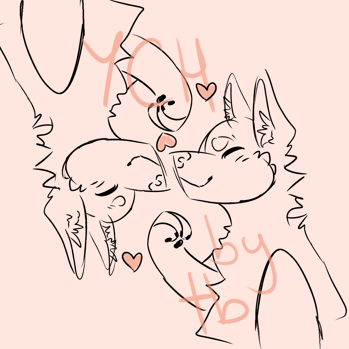 발렌타인 YCH 커플 일러스트 신청하세요
(Valentine’s YCH Couple Illustration Request)