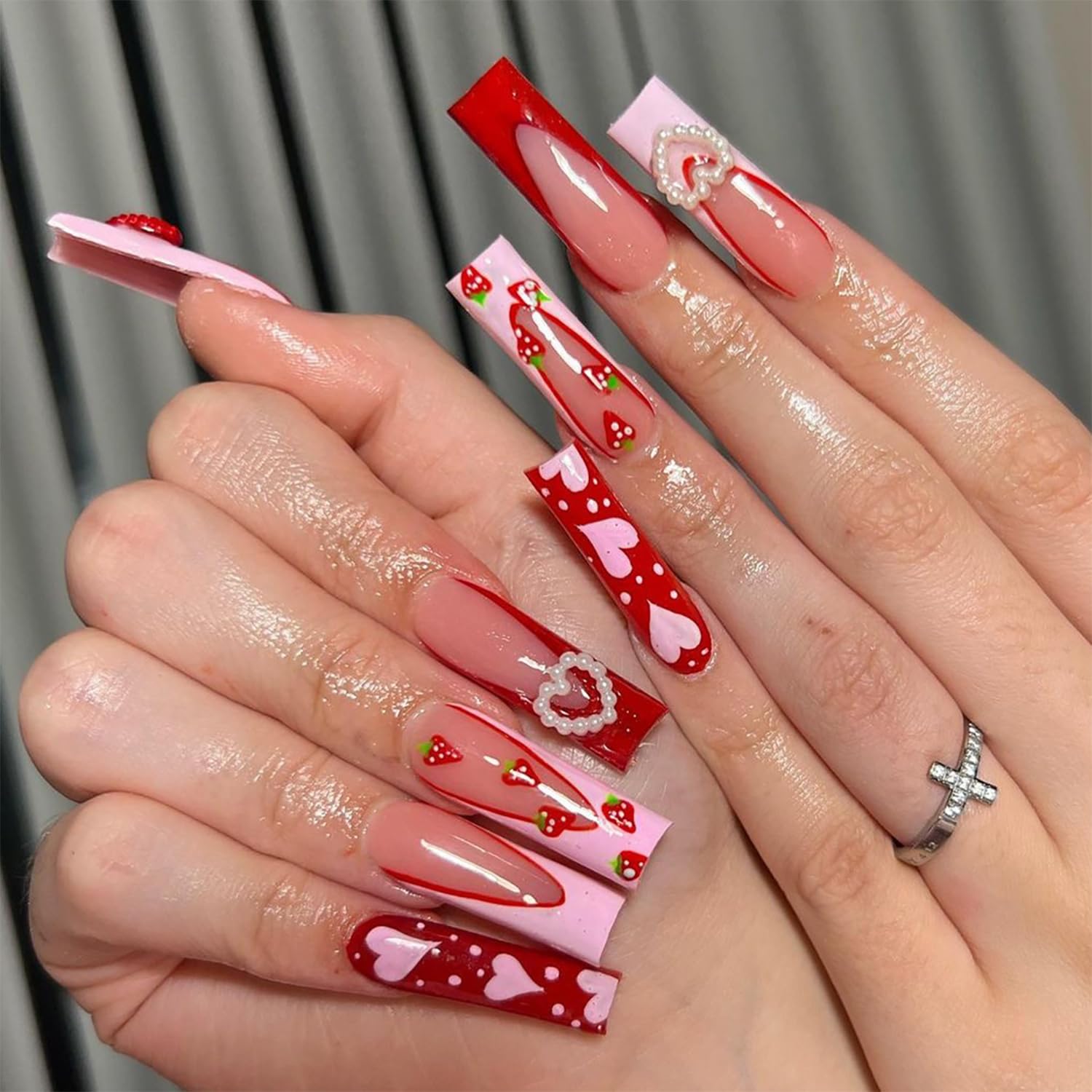 발렌타인데이 발레리나 네일 디자인 추천
(Valentine’s Day Ballerina Nail Design Recommendations)
