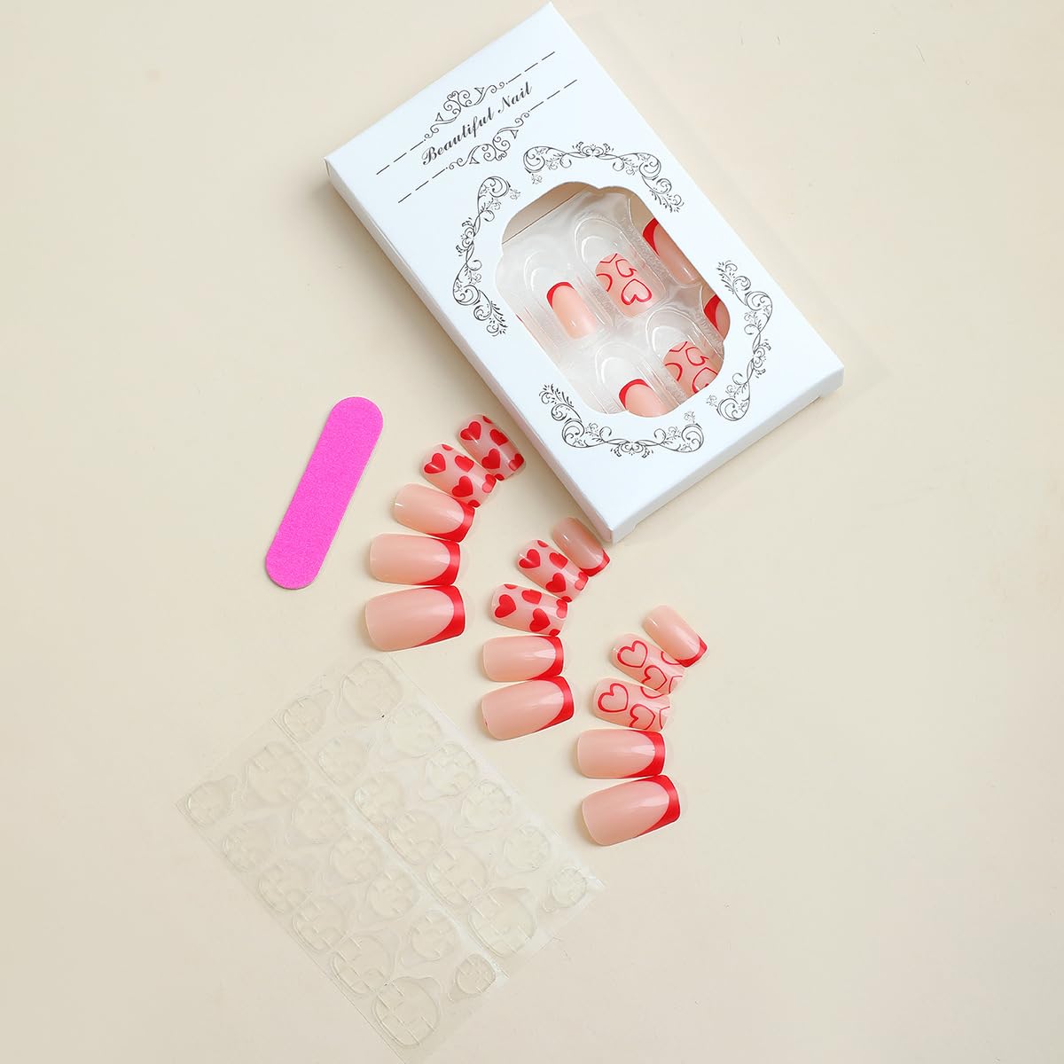 발렌타인데이 캡슐 네일아트 디자인
(Valentine’s Day Capsule Nail Art Design)