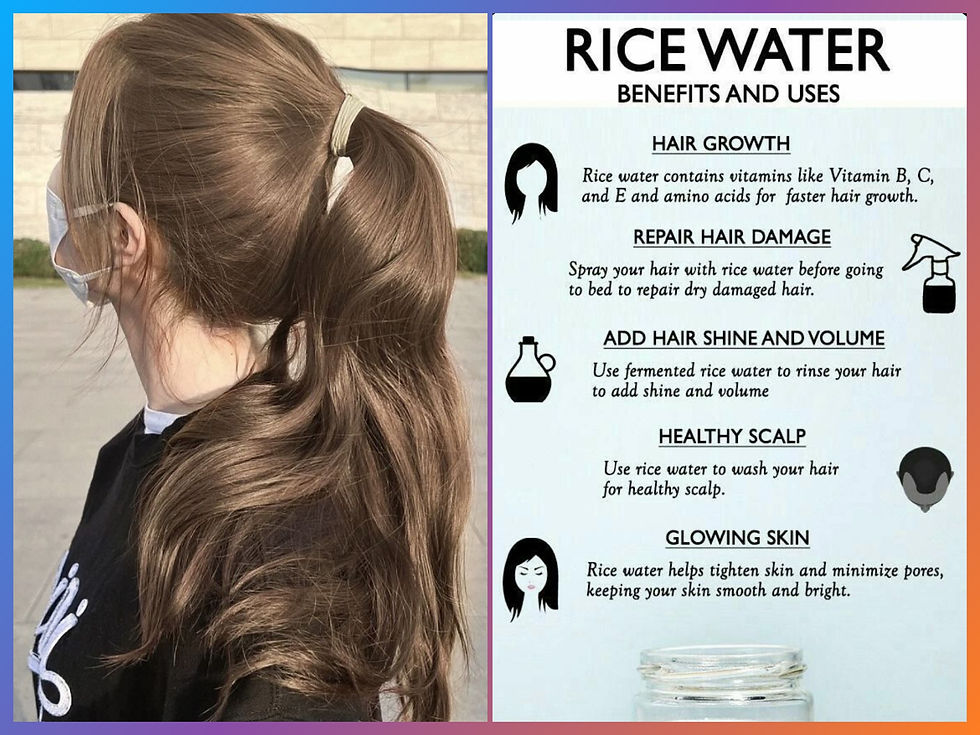빛나는 윤기 한국 헤어 루틴 (Hair Korean Routine)
(Shining Glossy Hair Korean Routine)
