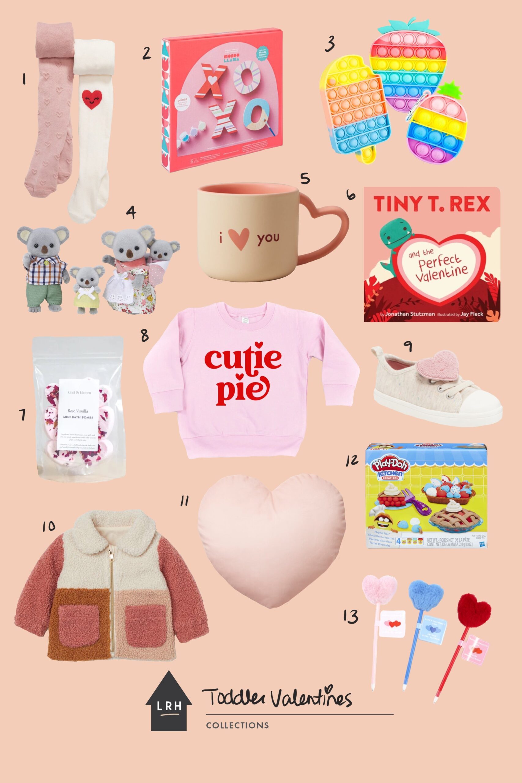 아기 발렌타인 선물 아이디어 모음 (Valentine Gift Ideas for Toddlers)
