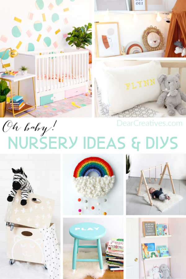 아기방 꾸미기: DIY 공예 아이디어 (Craft Ideas Nursery)