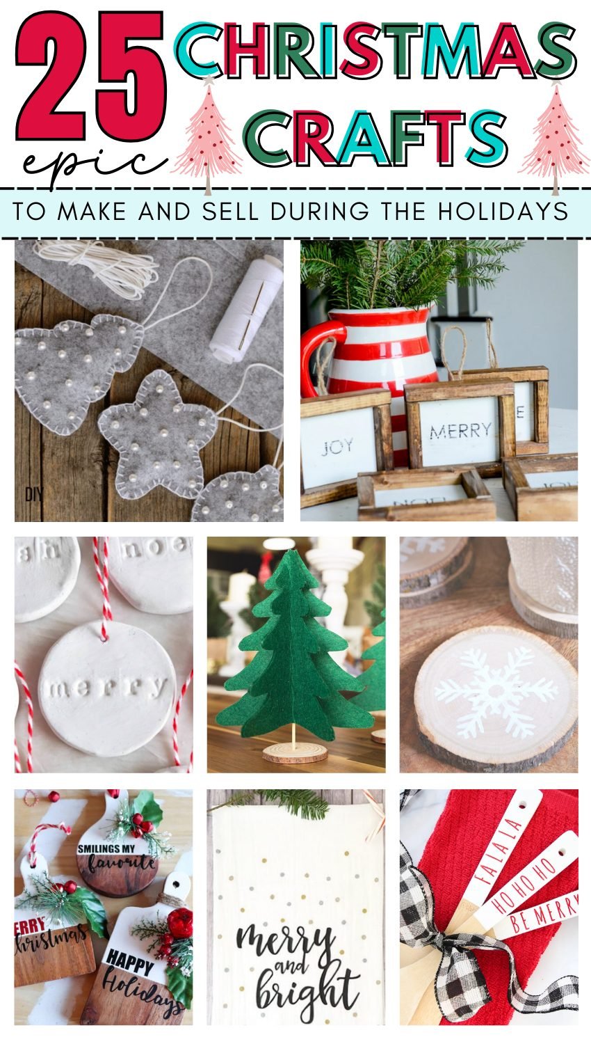 팔릴 크리스마스 공예 아이디어
(Selling Christmas Craft Ideas)