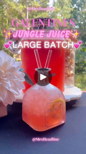 Galentines Jungle Juice 레시피: 파티 음료