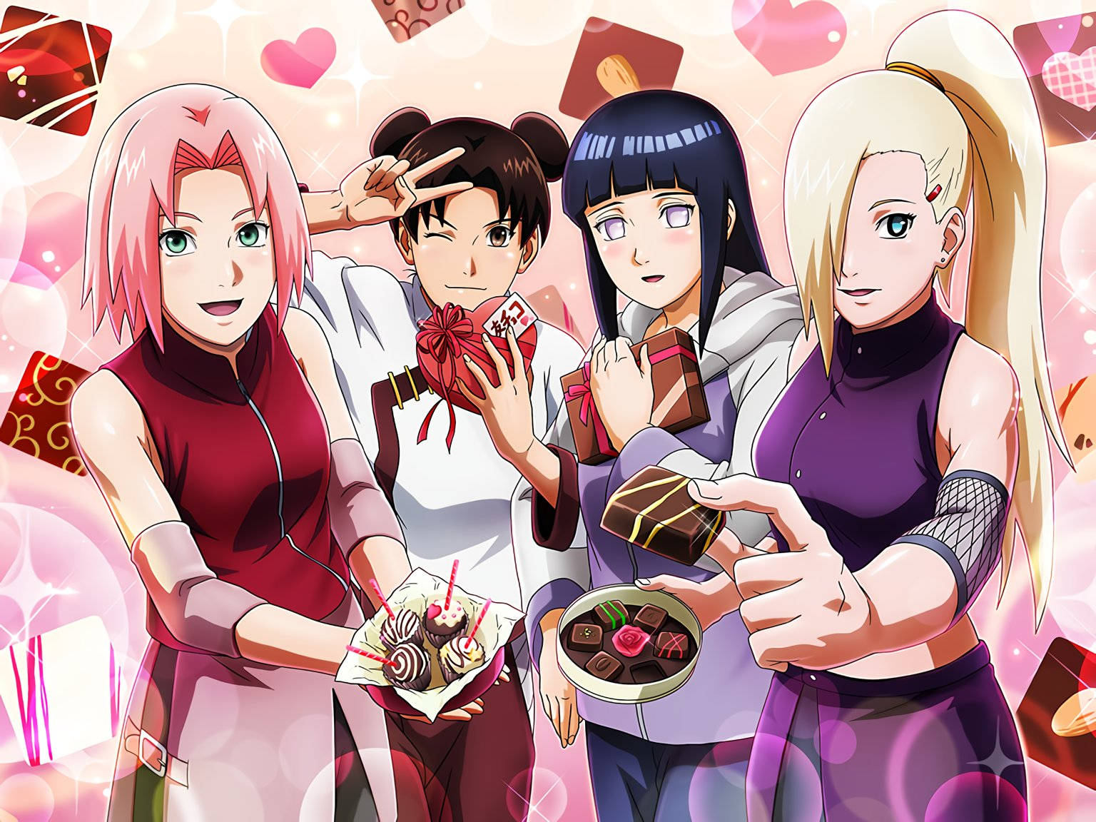 나루토 발렌타인 배경화면 다운로드
(Naruto Valentine Wallpaper Download)
