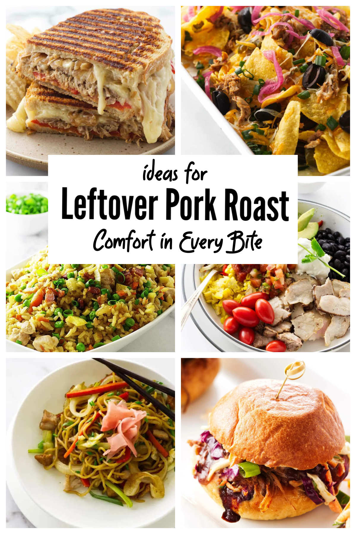 남은 돼지고기 로스트 활용 레시피 아이디어 (Recipe Ideas Leftover Roast Pork)