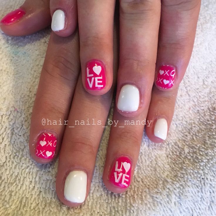 발렌타인 데이 오버레이 네일 디자인
(Valentine’s Day Overlay Nail Design)