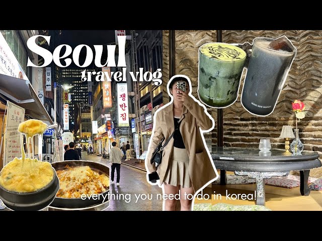서울 여행 브이로그 | 1박 2일 코스 추천 (Seoul travel vlog)