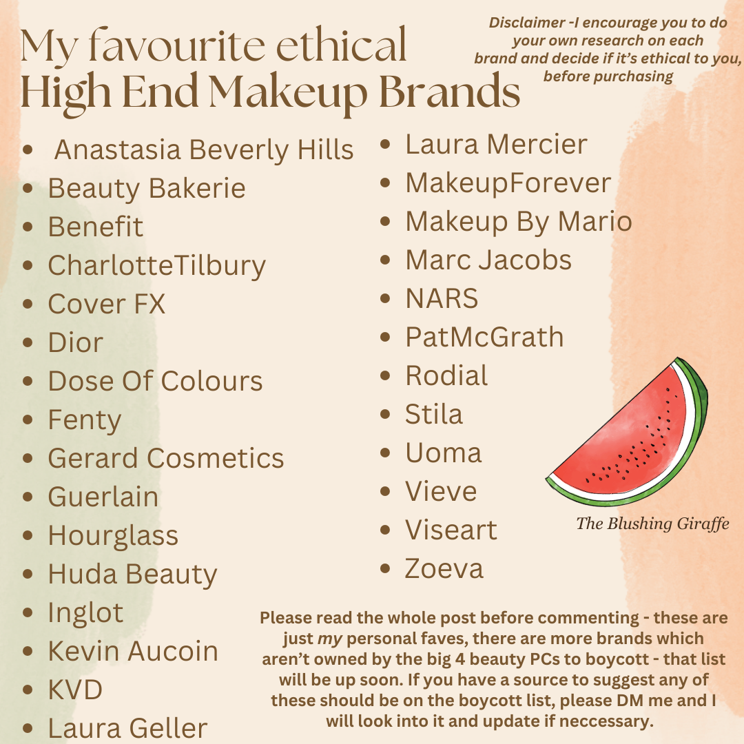 이스라엘 메이크업 브랜드 추천 (Israeli Makeup Brands)