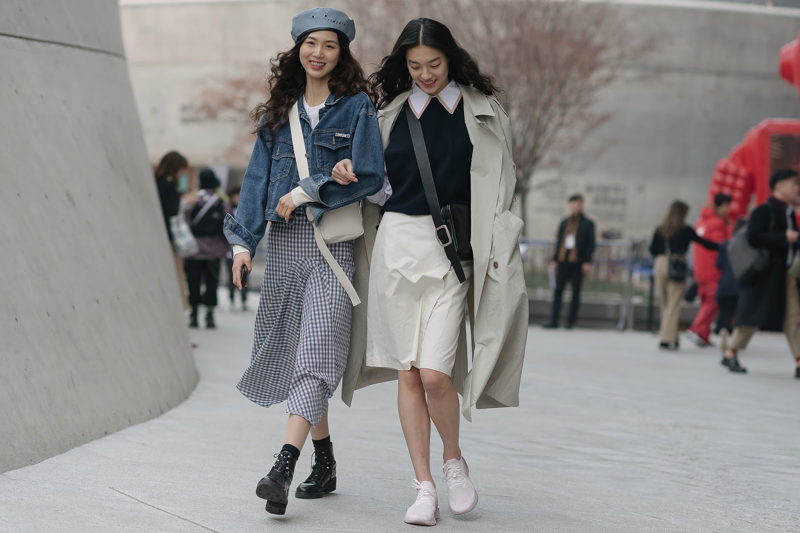 하이넥 코리아 패션: 스타일리쉬한 겨울룩
(High Neck Korea Fashion: Stylish Winter Look)