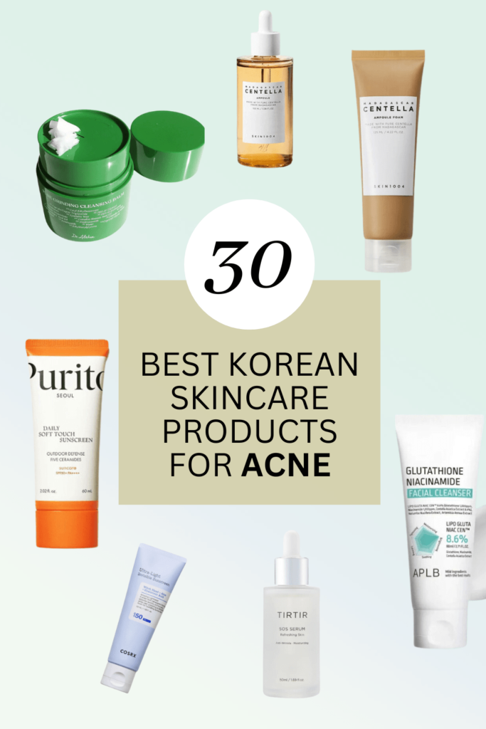 한국 스킨케어 여드름 솔루션 (Korean Skincare Acne Solutions)
