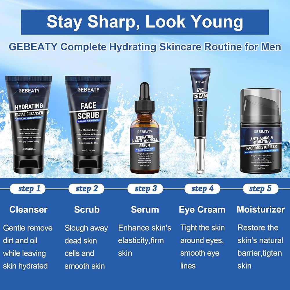 남자 한국 스킨케어 루틴: 최고의 제품 (Korean skincare for men)