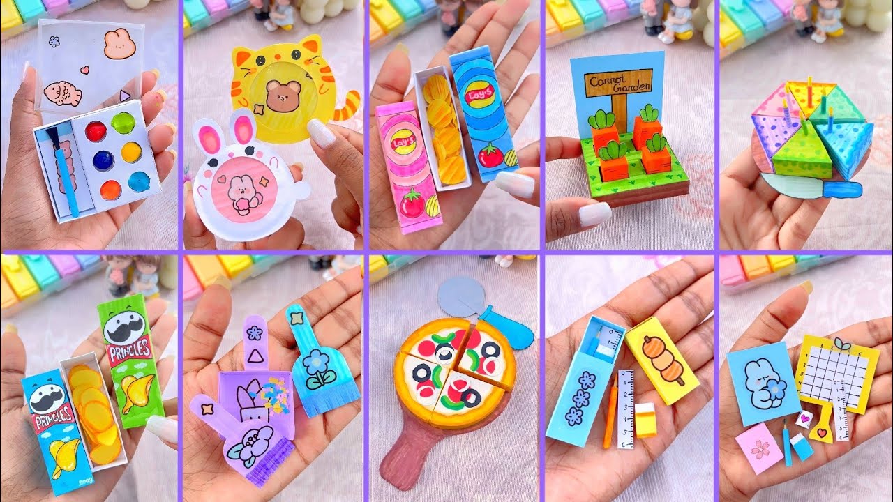 미니어처 만들기: 쉬운 공예 아이디어 (Miniature Making: Easy Craft Ideas)