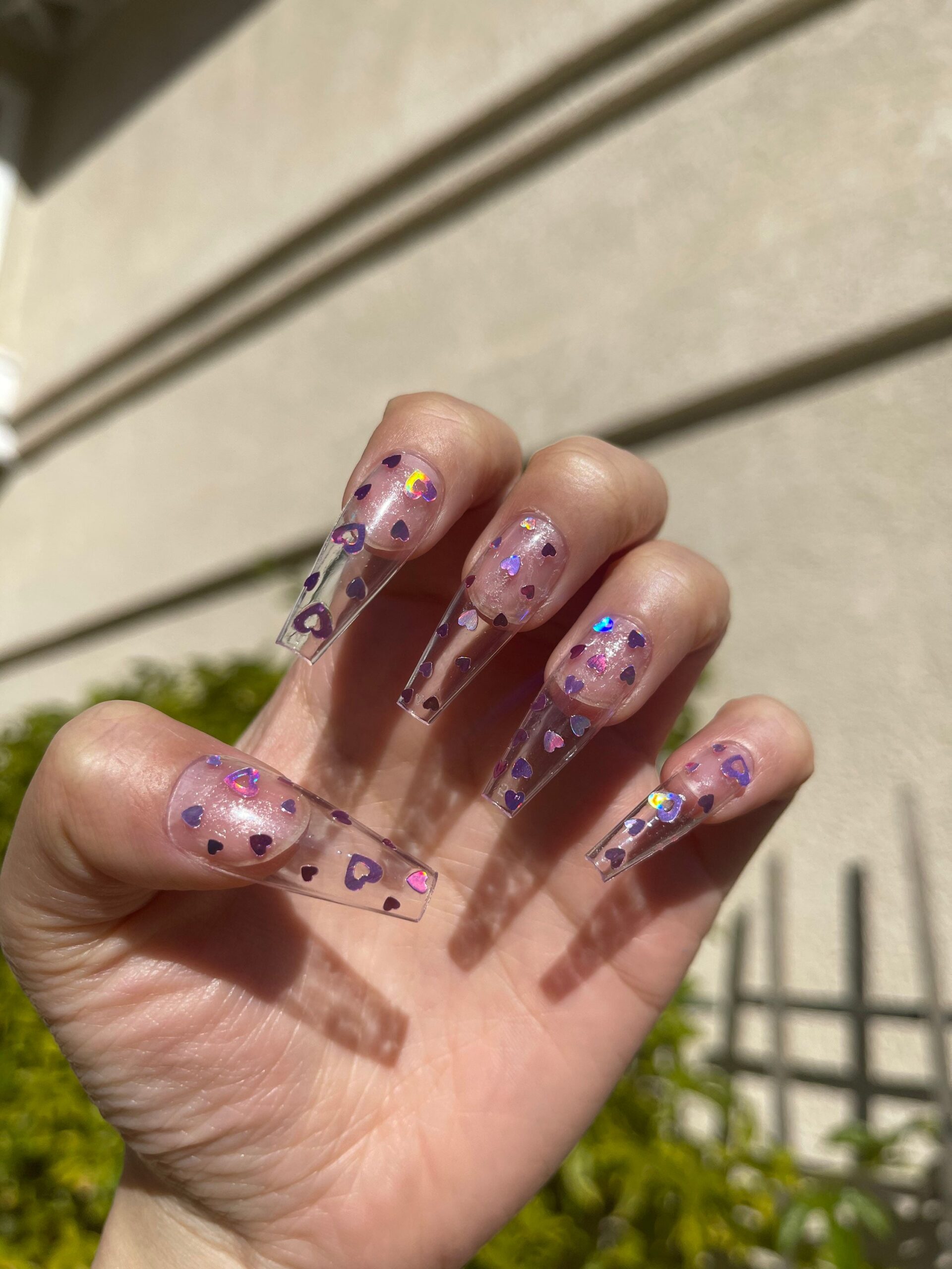 발렌타인 네일 클리어 디자인 추천
(Valentine nail clear design recommendations)