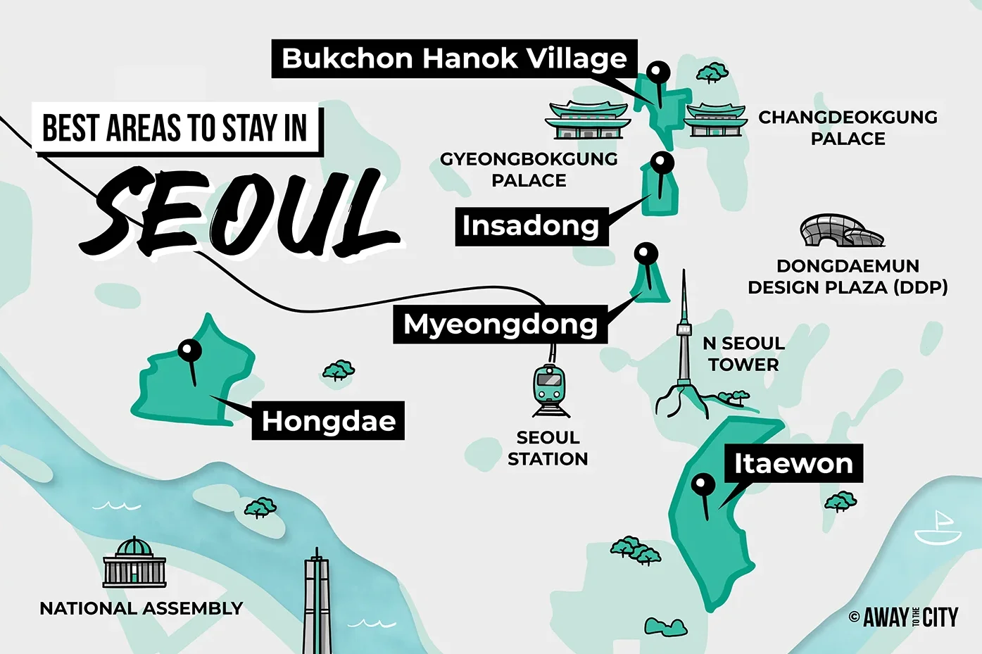 서울 근교 도시 여행 추천 (Cities near Seoul to visit)