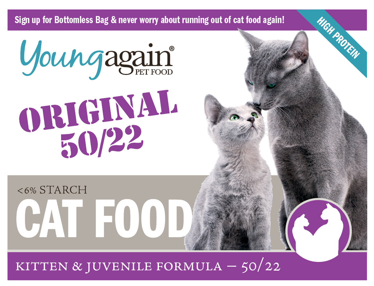 어린 고양이 사료 Young Again Cat Food