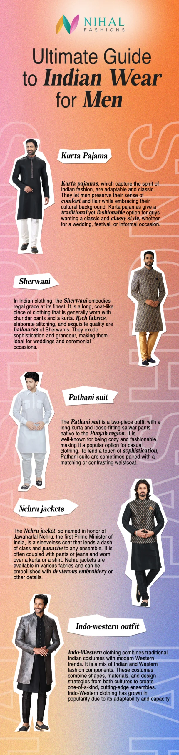 인도 남성 필수 옷장 아이템
(Indian men essential wardrobe items)