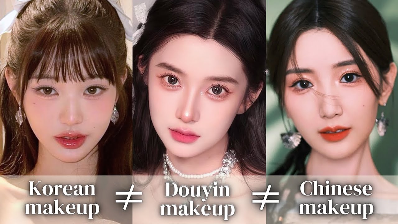 중국 메이크업 vs 한국 메이크업 비교 분석
(Chinese Makeup vs Korean Makeup Comparison Analysis)