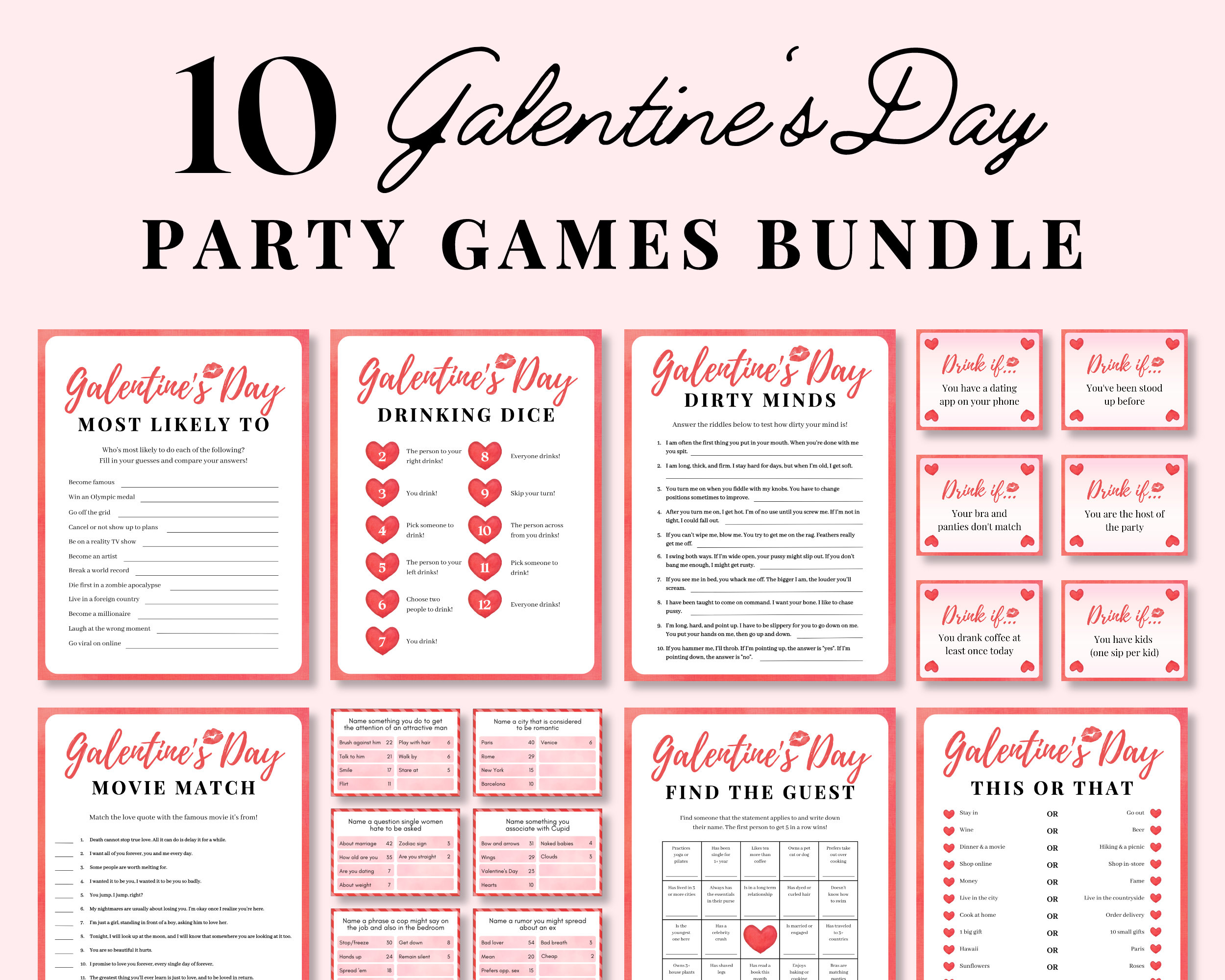 친구들과 즐거운 갈렌타인 파티 활동
(Chingudeulgwa Jeulgeoun Galentaine Party Activities)
(Fun Galentines Party Activities with Friends)