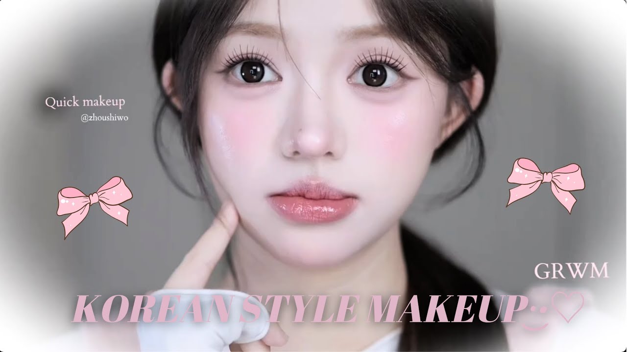 한국 소녀의 한국 메이크업
(Korean girl with Korean makeup)