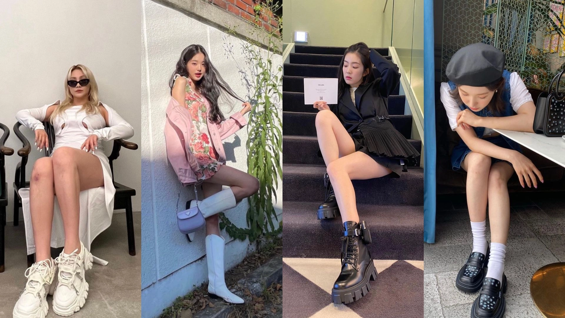 한국 패션 신발 트렌드 쇼핑
(Korean fashion shoes trend shopping)