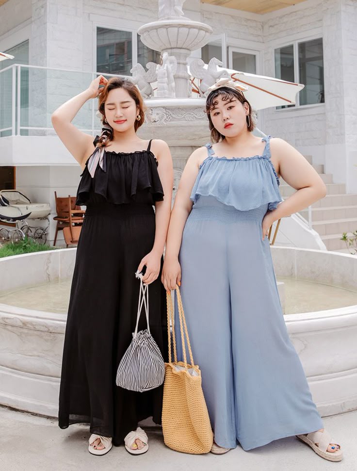 한국 패션 여성 플러스 사이즈 의류
(Korean fashion women plus size clothing)