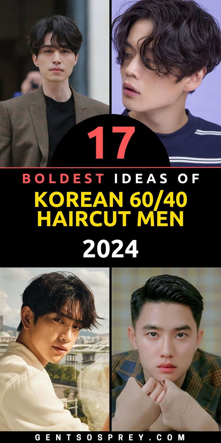 Korean Hairstyle 60 40: Trendy Styles
