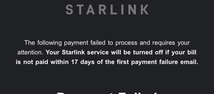 StarLink는 나를 실패하지 않고 인터넷에 연결했습니다 – 목요일까지