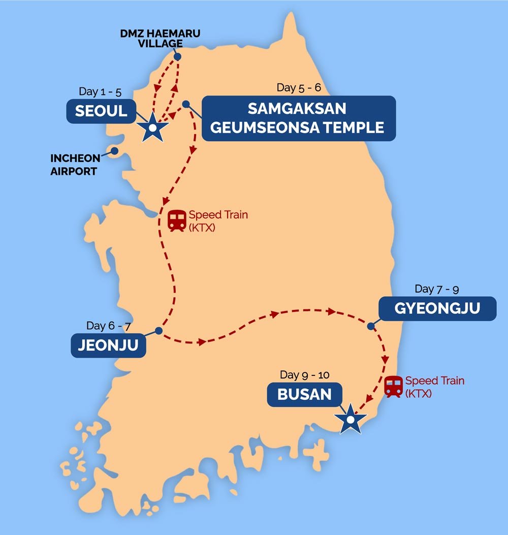 Tour Korea 10 Hari: Itinerary Terbaik