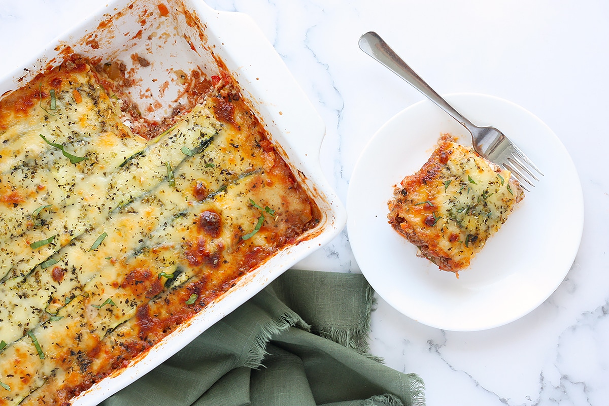 Lasagna Zucchini -Shk
