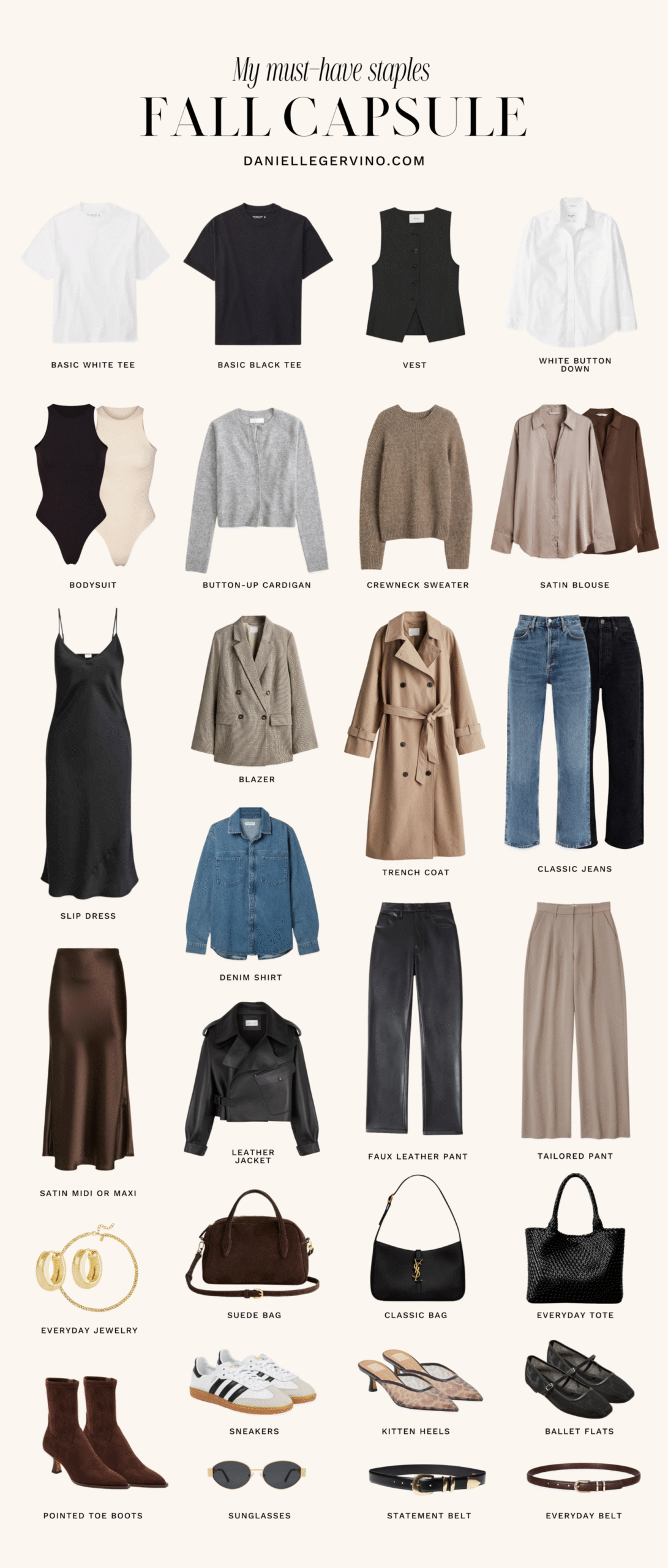 24 Wardrobe Essentials: 옷장 필수템