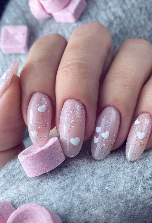 발렌타인 네일 라운드 디자인 모음
(Valentine nail round design collection)