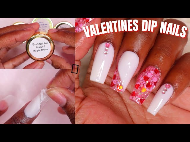 발렌타인 네일 바 예쁜 손톱 완성
(Valentine Nail Bar Pretty Nails Complete)