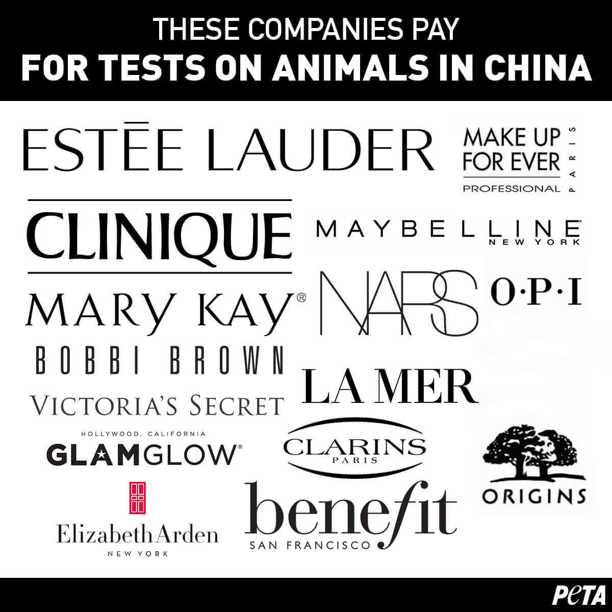 비건 아닌 메이크업 브랜드 리스트 (Non Cruelty Free Makeup Brands)