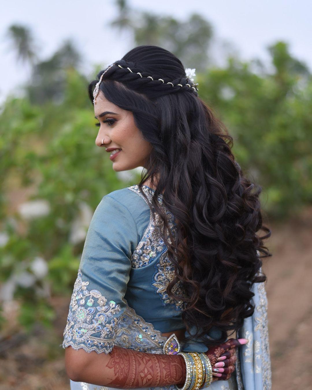 사리에 어울리는 헤어스타일 (Hair styles with saree)
