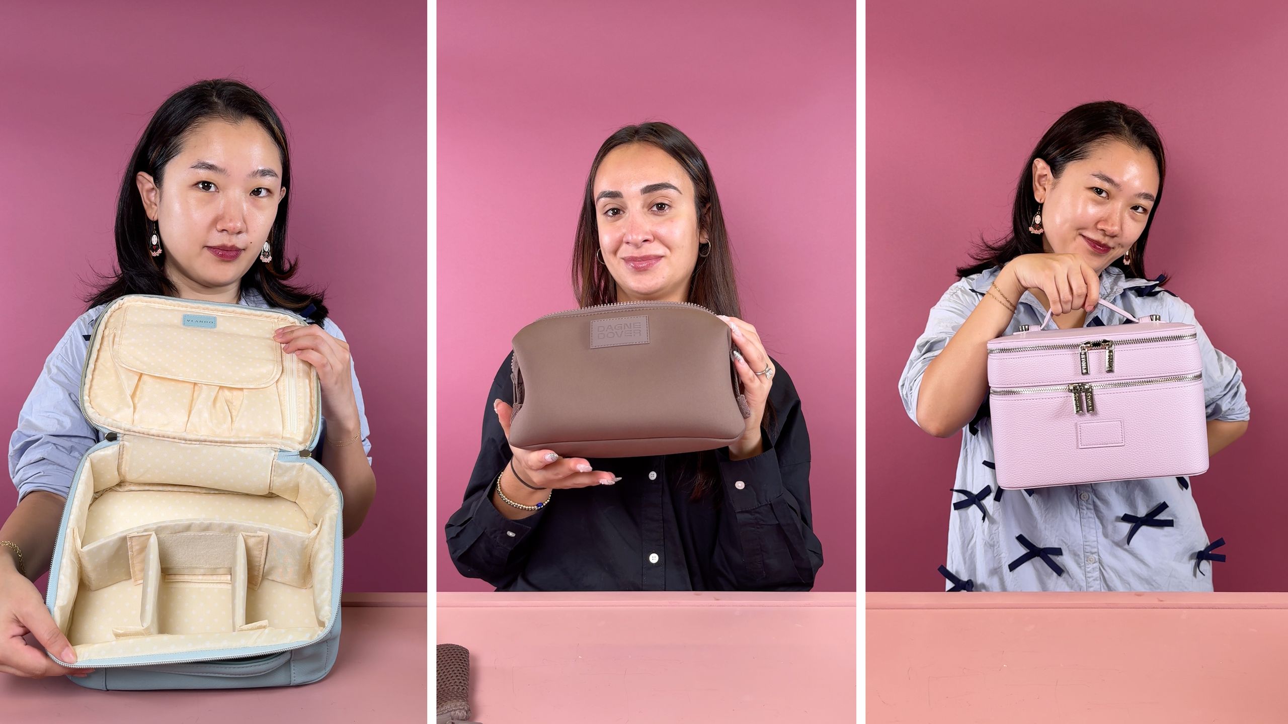 인기 메이크업 브랜드 메이크업 가방
(Popular makeup brands makeup bag)