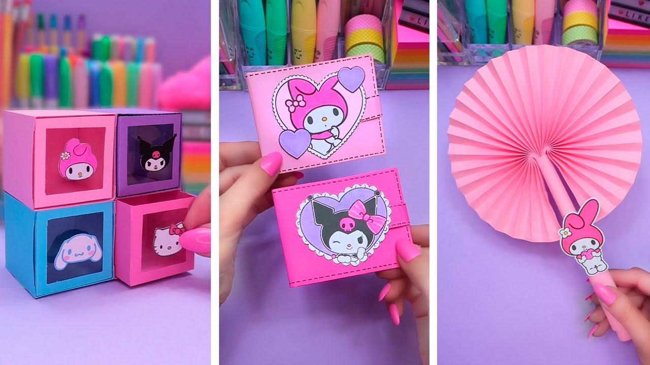 Sanrio 캐릭터 공예 아이디어 (Craft Ideas Sanrio)